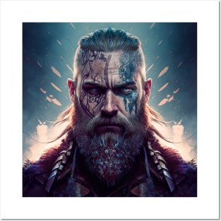 Illustration of Viking Valhalla Posters and Art